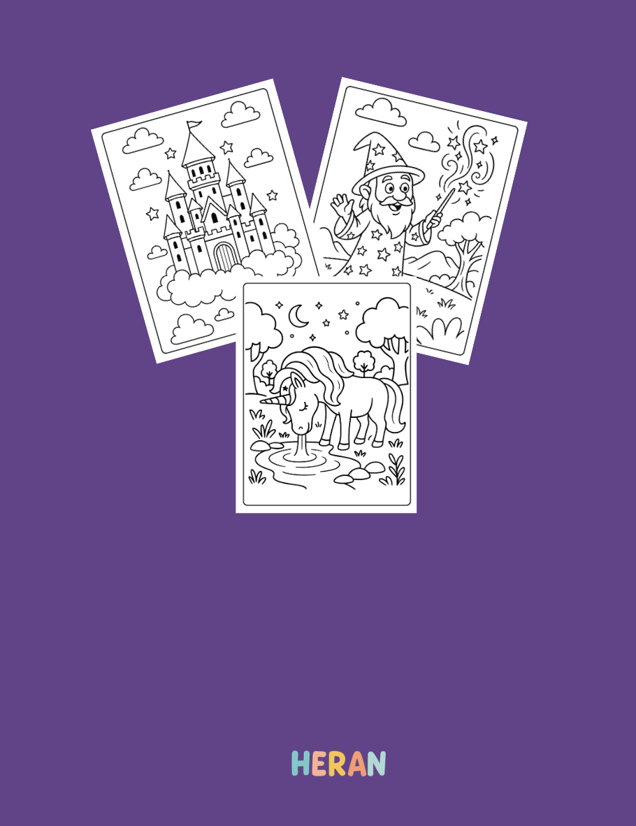 Fantasy Coloring Book