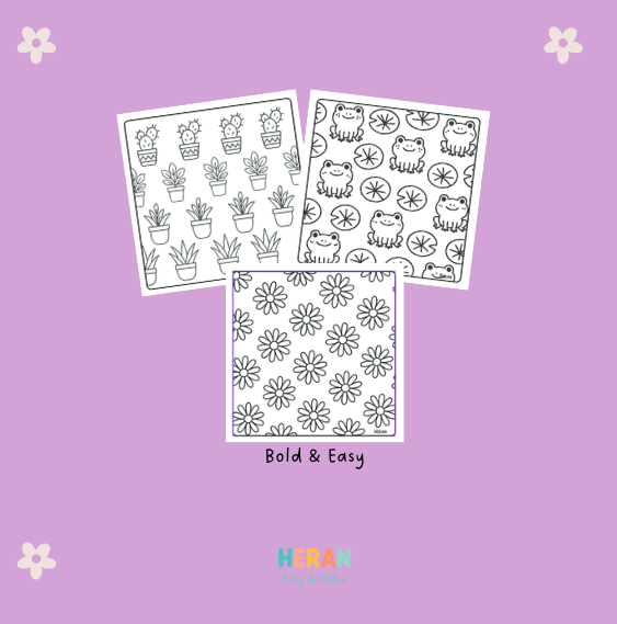 Pattern Coloring Book