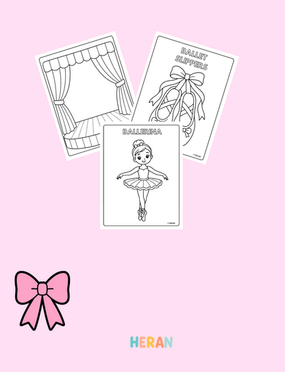 Ballet Coloring Book