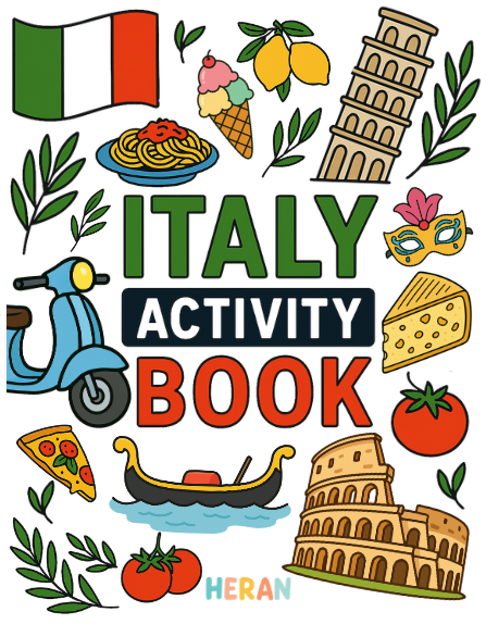 Italy Activity Book