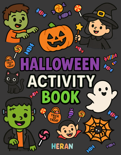 Halloween Activity Book