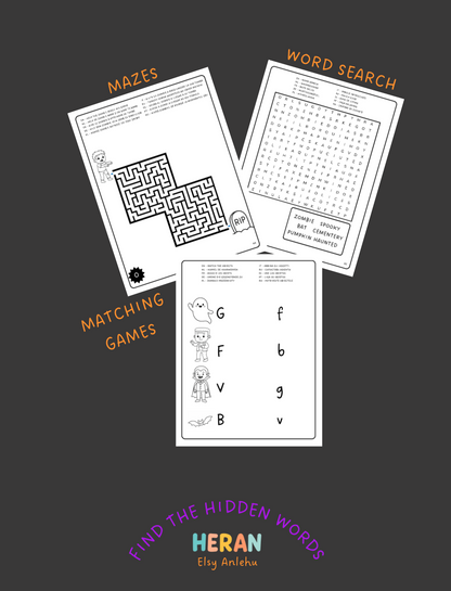 Halloween Activity Book