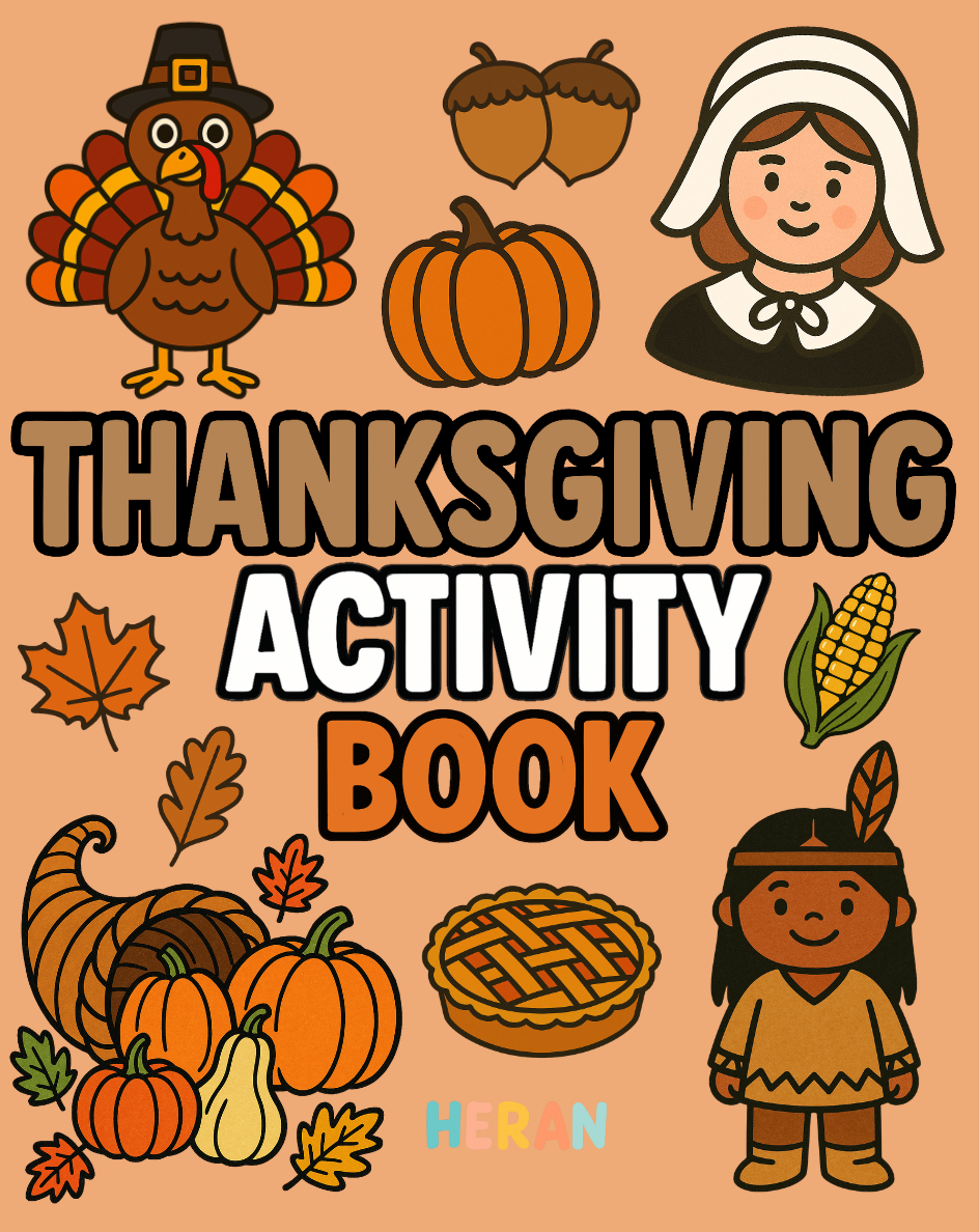 Thanksgiving Activity Book