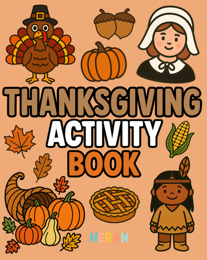 Thanksgiving Activity Book