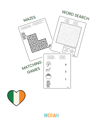 St. Patrick's Day Activity Book