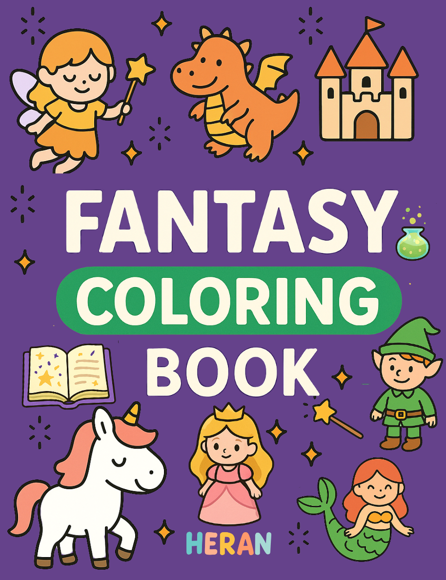 Fantasy Coloring Book