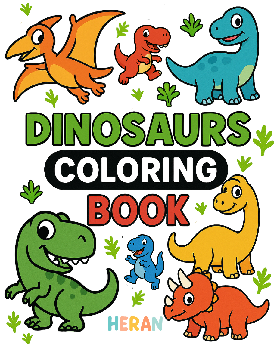 Dinosaurs Coloring Book