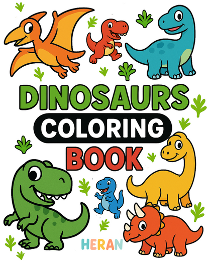 Dinosaurs Coloring Book