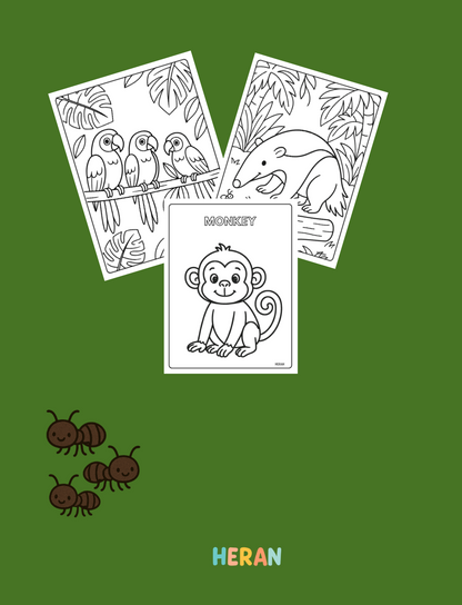 Jungle Coloring Book