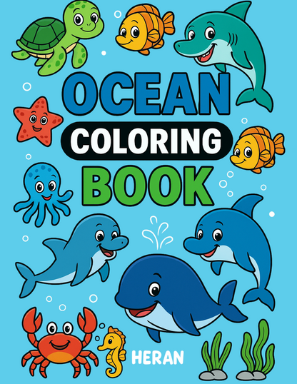 Ocean Coloring Book
