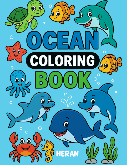 Ocean Coloring Book