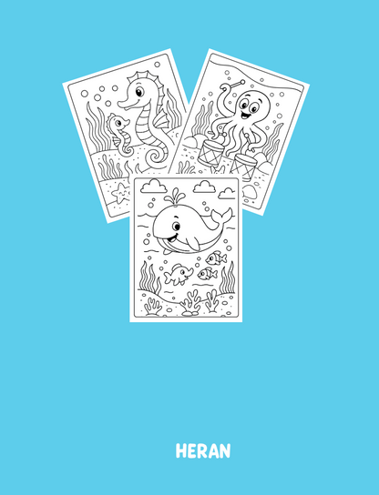 Ocean Coloring Book