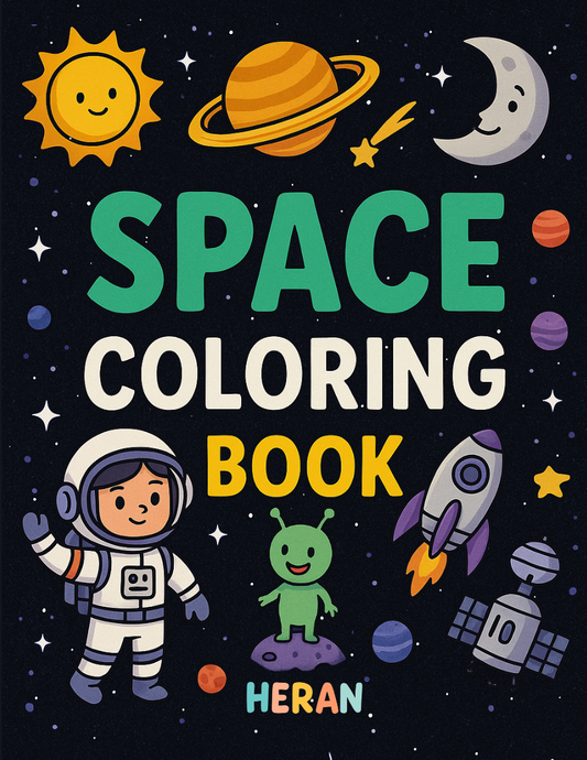 Space Coloring Book