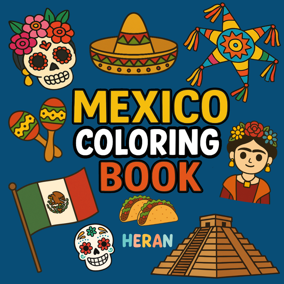Mexico Coloring Book