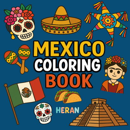 Mexico Coloring Book