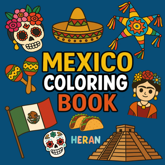 Mexico Coloring Book