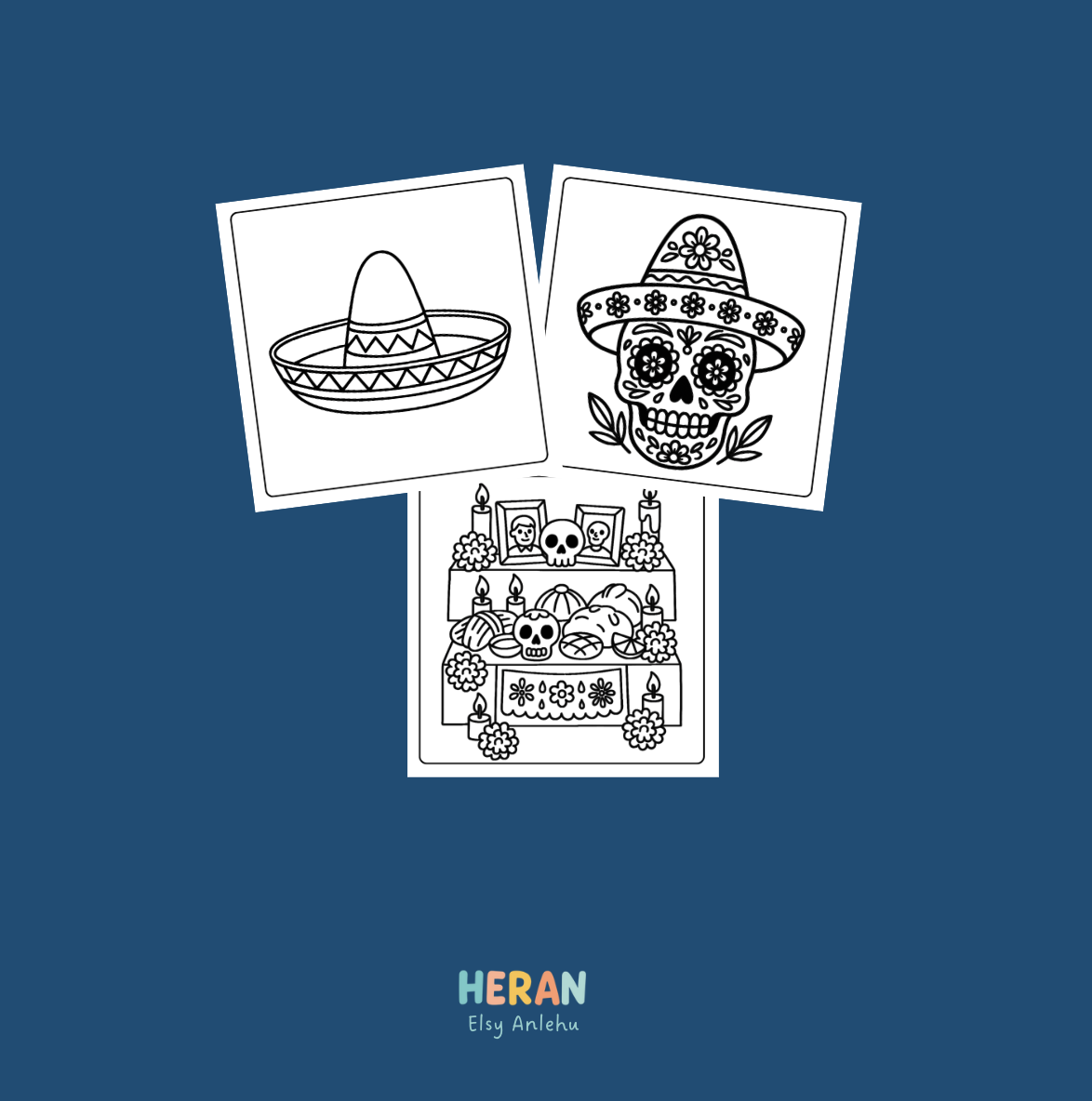 Mexico Coloring Book