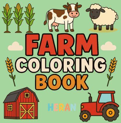 Farm Coloring Book