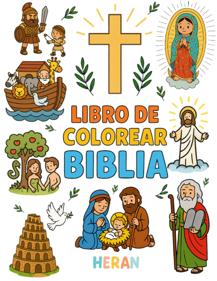 Libro de colorear de La Biblia