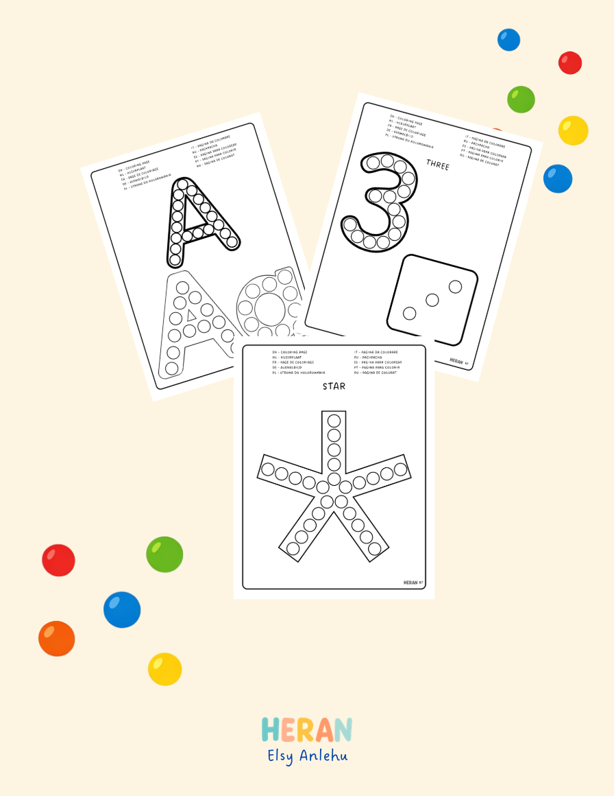 Dot Markers Activity Book: Letters, Numbers and Shapes