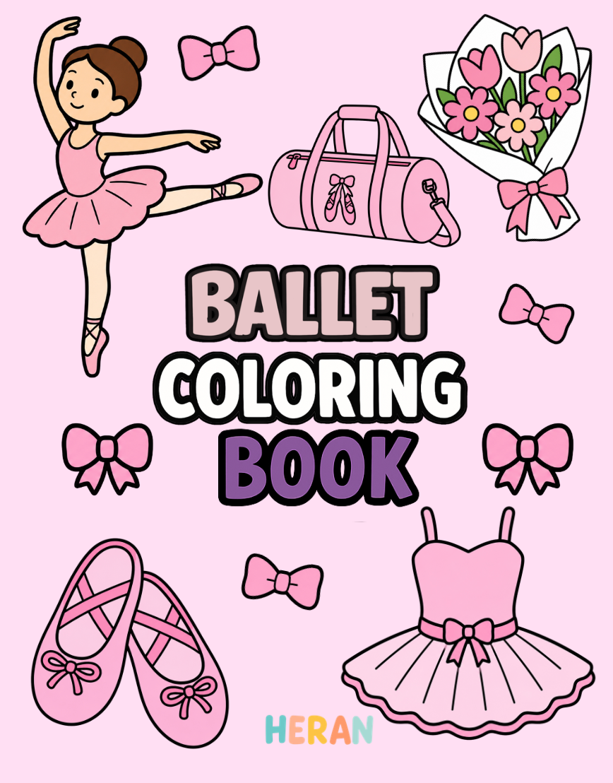 Ballet Coloring Book