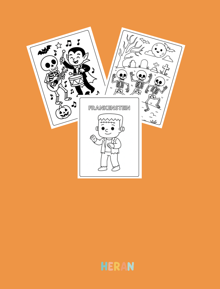 Halloween Coloring Book
