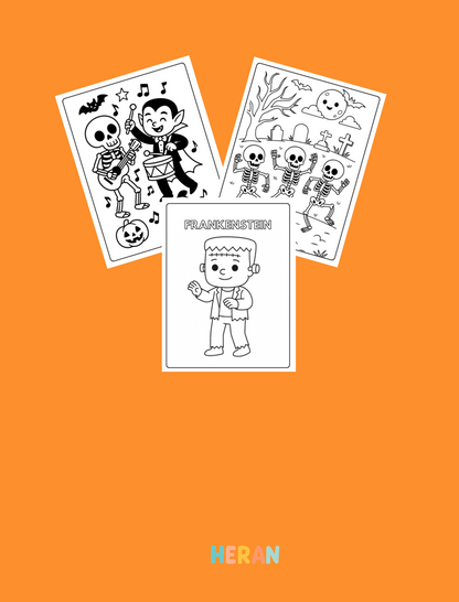 Halloween Coloring Book